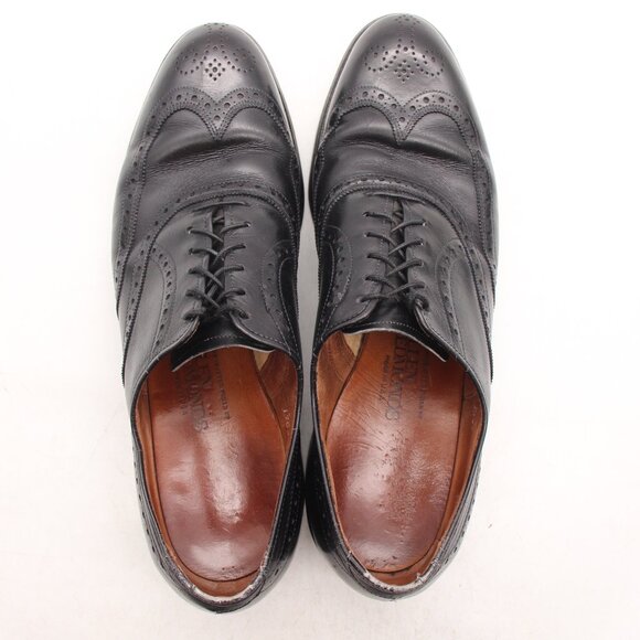 Allen Edmonds Chester Shoes Men’s 9.5 B Black Oxford Lace Up Dress Shoes USA